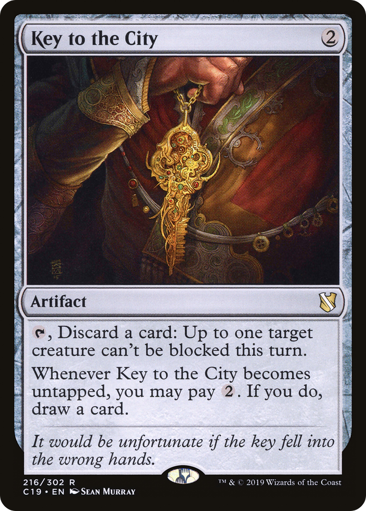 Key to the City (C19-216) - Commander 2019