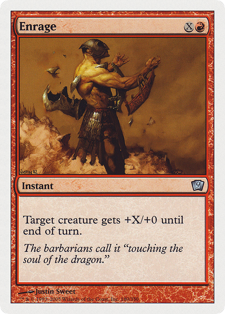 Enrage (9ED-180) - 9th Edition Foil