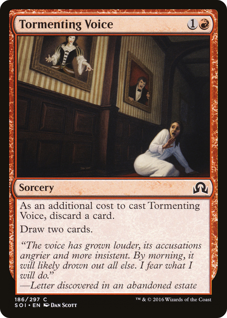 Tormenting Voice (SOI-186) - Shadows over Innistrad Foil