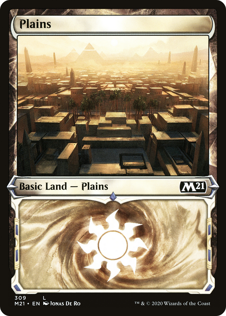 Plains (Showcase) (M21-309) - Core Set 2021: (Showcase)