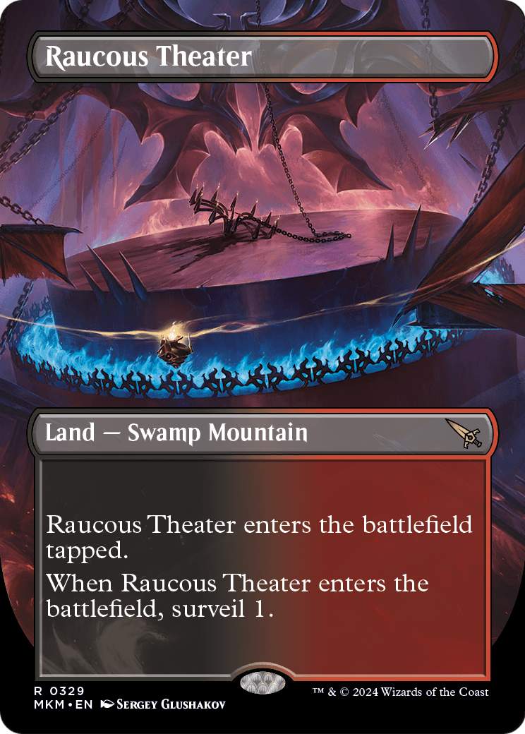 Raucous Theater (Borderless) (MKM-329) - Murders at Karlov Manor