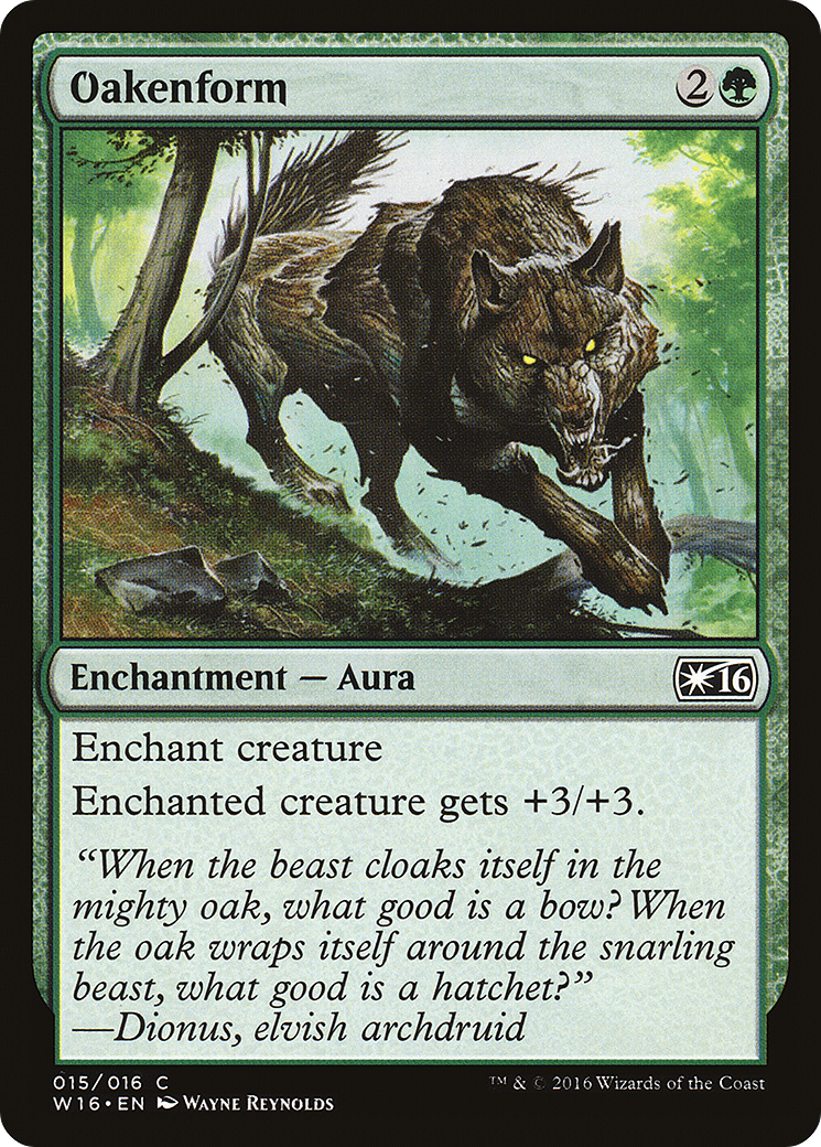 Oakenform (W16-015) - Welcome Deck 2016