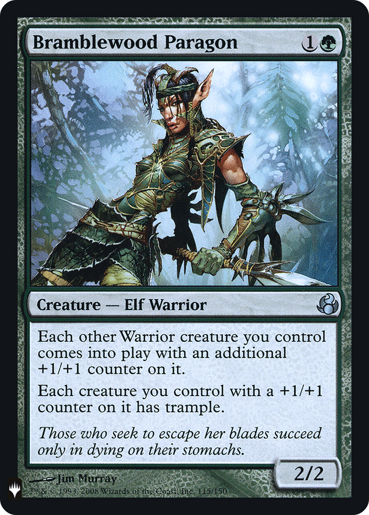 Bramblewood Paragon (LIST-MOR-115) - The List Foil