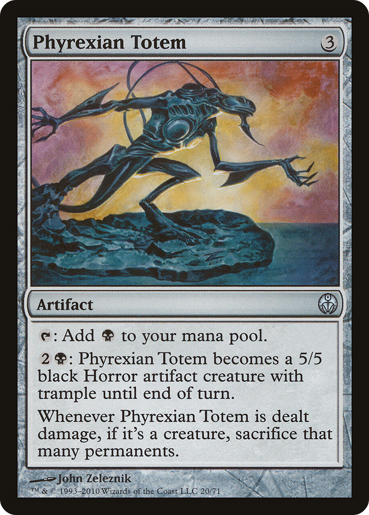 Phyrexian Totem (DDE-020) - Duel Decks: Phyrexia vs. the Coalition