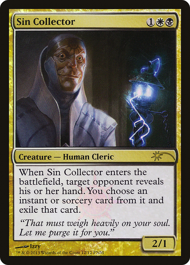 Sin Collector (FNM-) - Friday Night Magic 2013 Foil