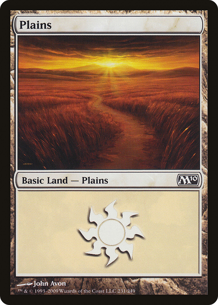 Plains (231) (M10-231) - Magic 2010