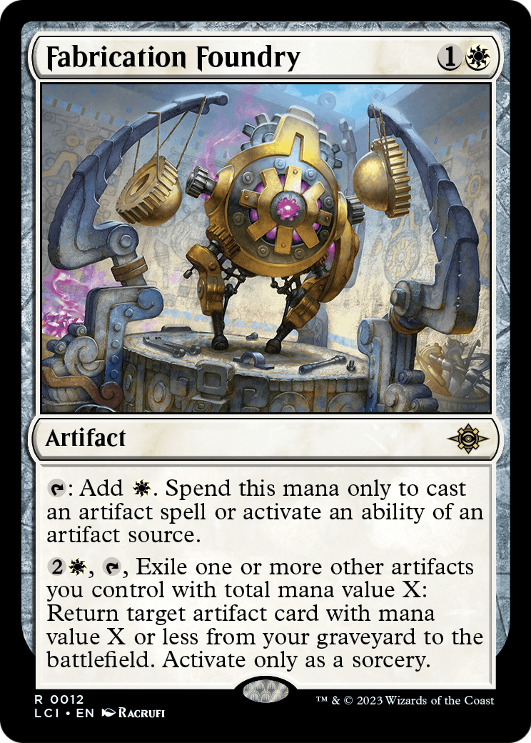 Fabrication Foundry (LCI-012) - The Lost Caverns of Ixalan