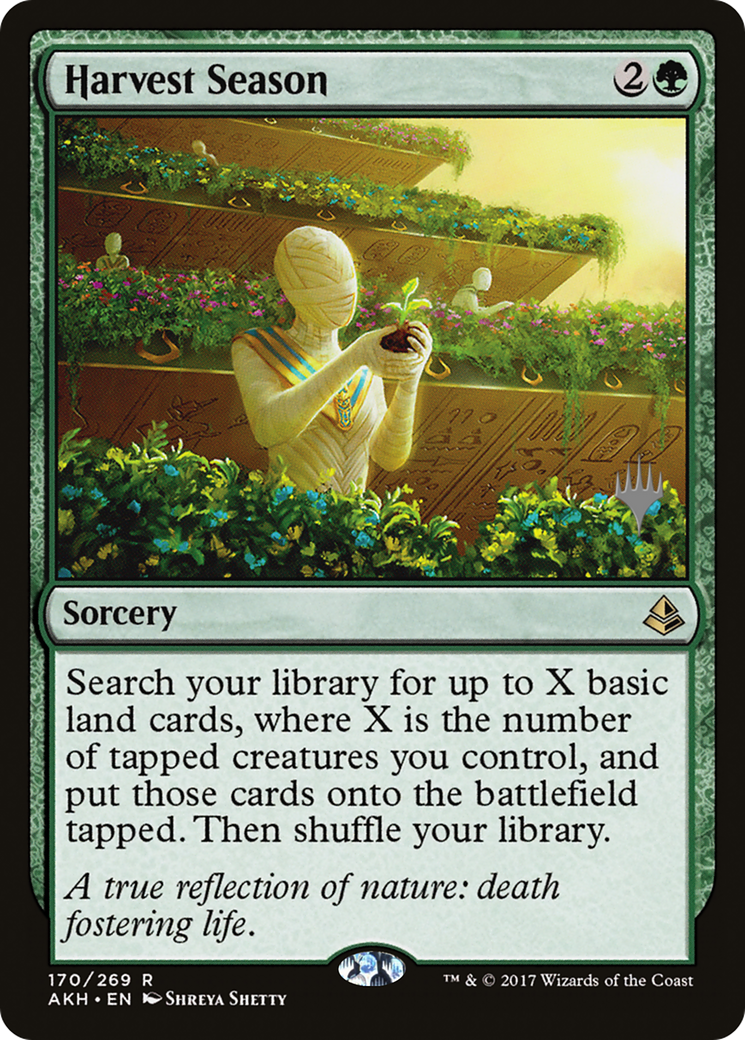 Harvest Season (PPM21-170) - Amonkhet Promos