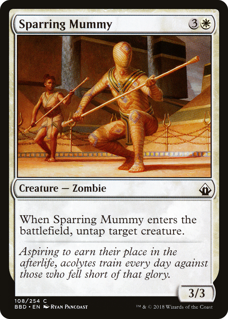 Sparring Mummy (BBD-108) - Battlebond