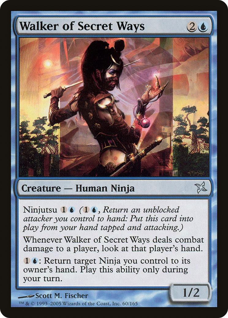 Walker of Secret Ways (BOK-060) - Betrayers of Kamigawa Foil