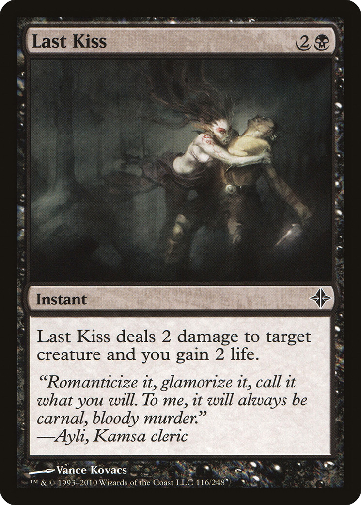 Last Kiss (ROE-116) - Rise of the Eldrazi Foil