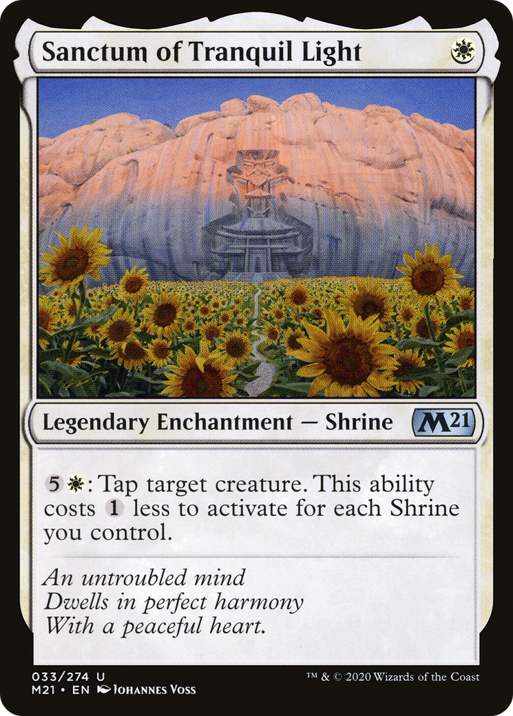 Sanctum of Tranquil Light (M21-033) - Core Set 2021