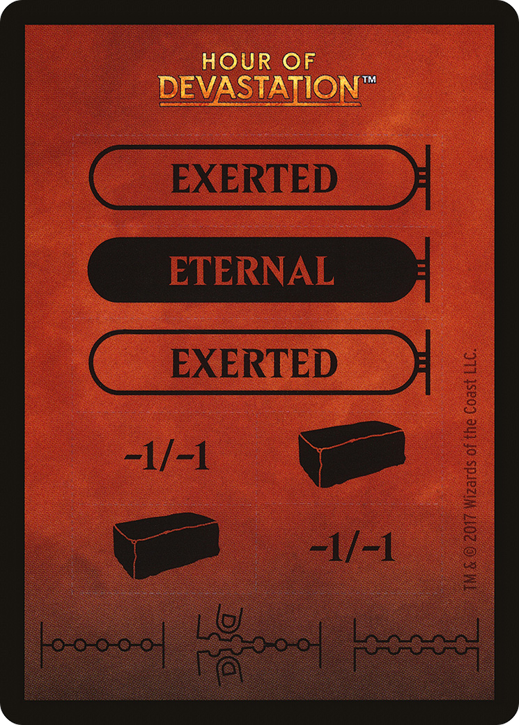 Punch Card Token (HOU-000) - Hour of Devastation Tokens