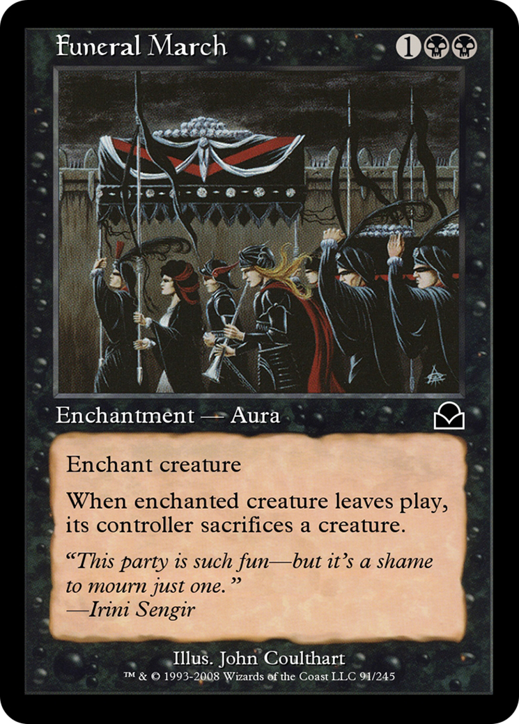 Funeral March (ME2-091) - Masters Edition II Foil