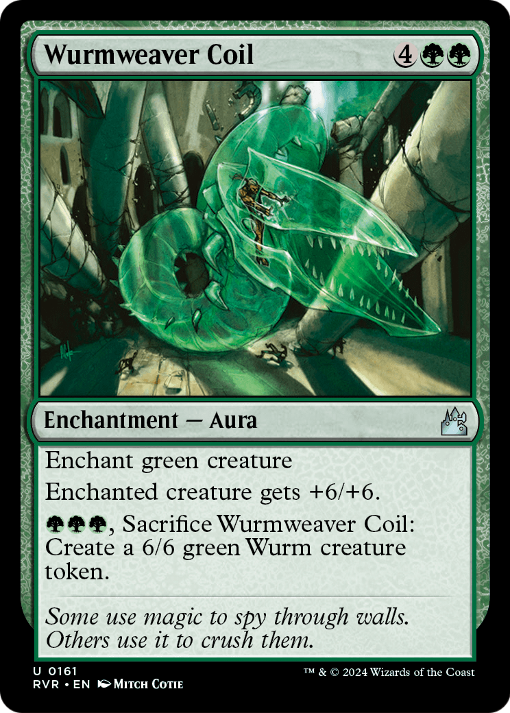 Wurmweaver Coil (RVR-161) - Ravnica Remastered Foil