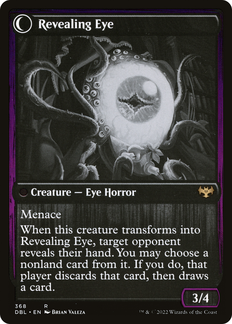 Concealing Curtains (DBL-368) - Innistrad: Double Feature: (Double Faced Transform) Foil