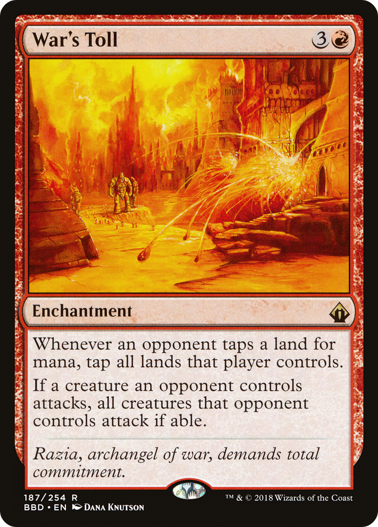 War's Toll (BBD-187) - Battlebond