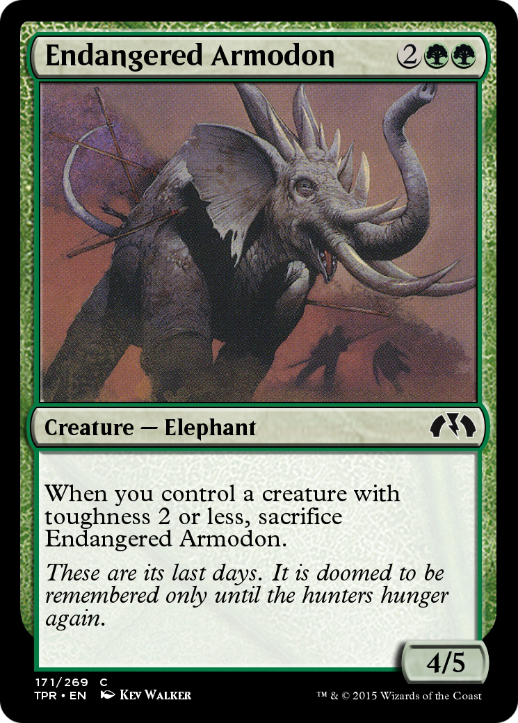 Endangered Armodon (TPR-171) - Tempest Remastered