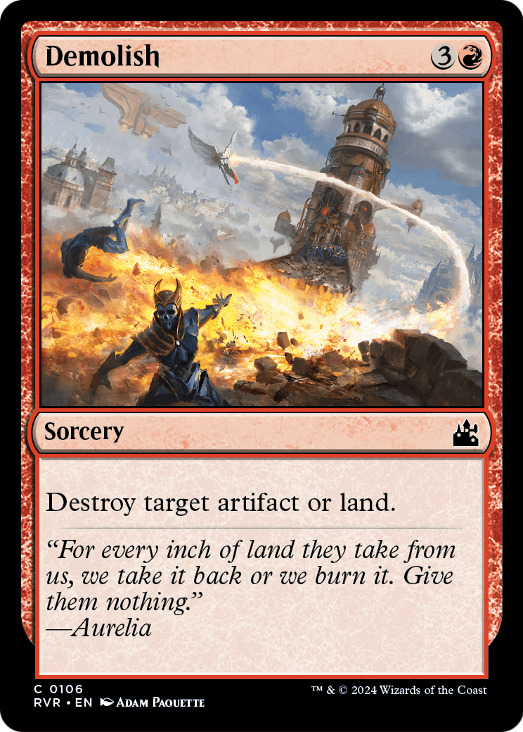 Demolish (RVR-106) - Ravnica Remastered