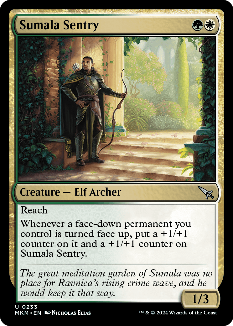 Sumala Sentry (MKM-233) - Murders at Karlov Manor Foil