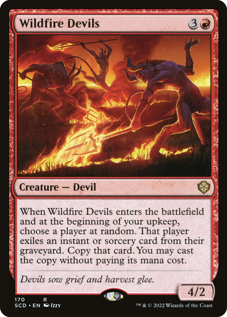 Wildfire Devils (SCD-170) - Starter Commander Decks