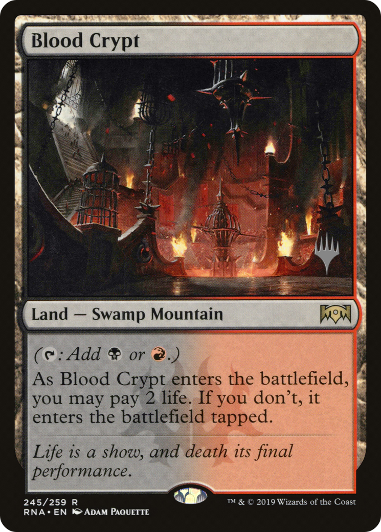 Blood Crypt (PPELD-245P) - Ravnica Allegiance Promos