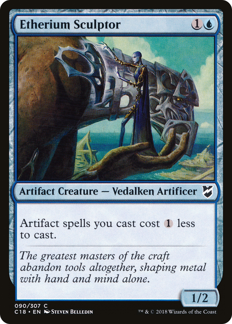 Etherium Sculptor (C18-090) - Commander 2018