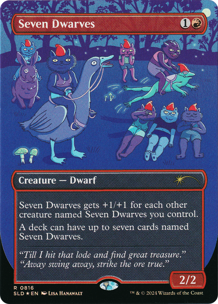 Seven Dwarves (SLD-816) - Secret Lair Drop Series (Borderless)