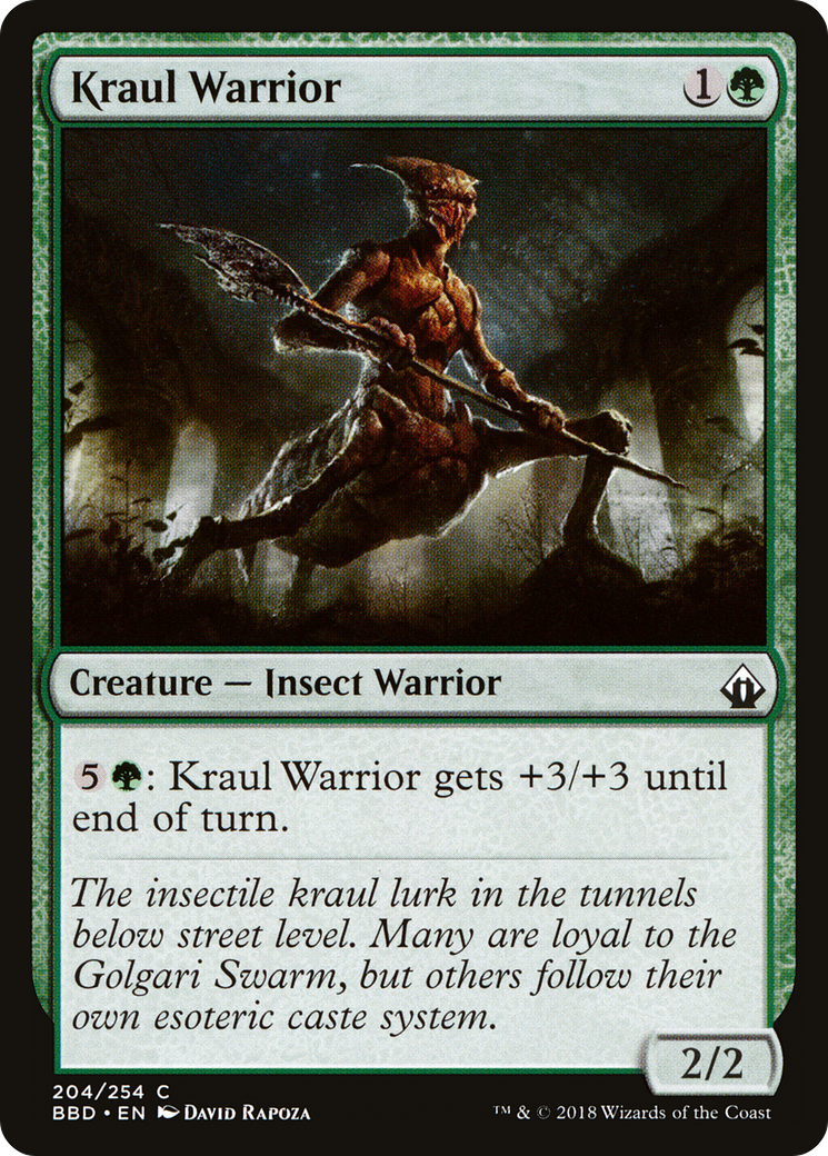 Kraul Warrior (BBD-204) - Battlebond