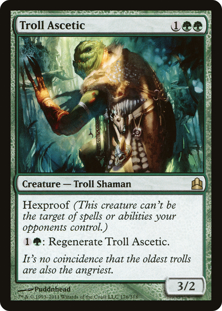 Troll Ascetic (CMD-176) - Commander 2011