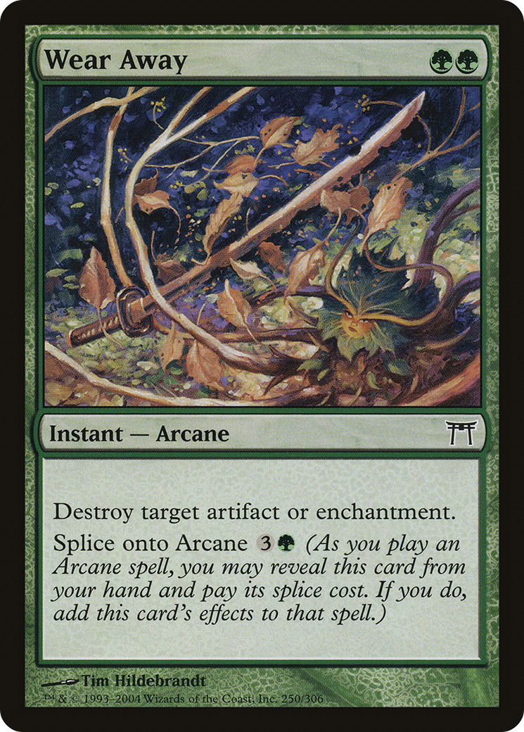 Wear Away (CHK-250) - Champions of Kamigawa Foil