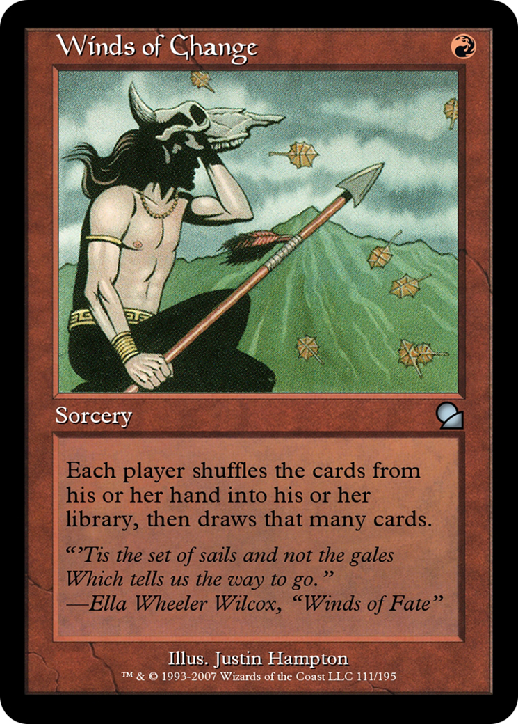 Winds of Change (ME1-111) - Masters Edition Foil