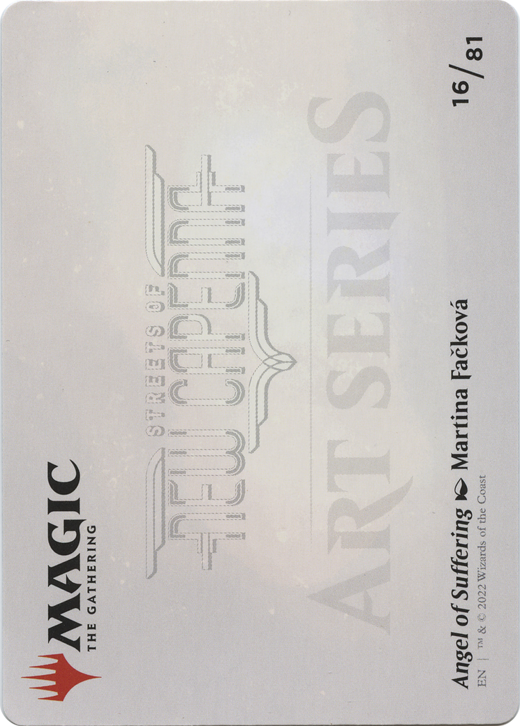 Angel of Suffering // Angel of Suffering (ASNC-016) - New Capenna Art Series (Borderless)