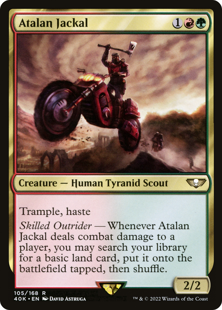 Atalan Jackal (40K-105) - Warhammer 40,000 Commander