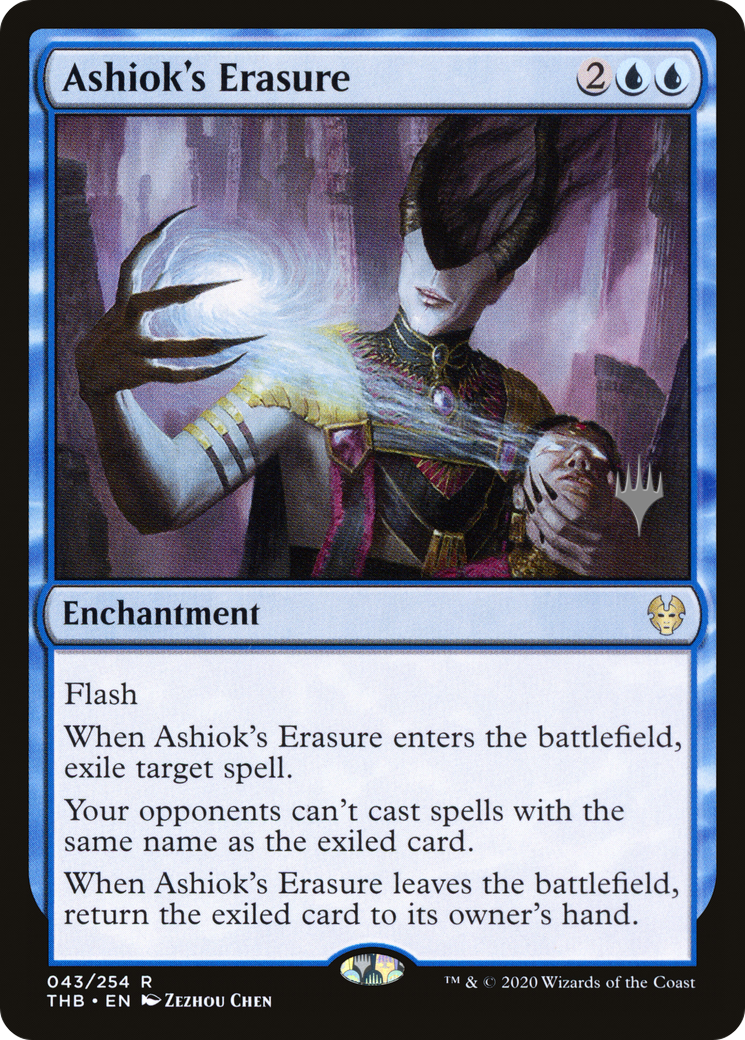 Ashiok's Erasure (PPTHB-043) - Theros Beyond Death Promos Foil
