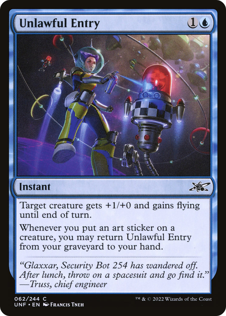 Unlawful Entry (UNF-062) - Unfinity Foil