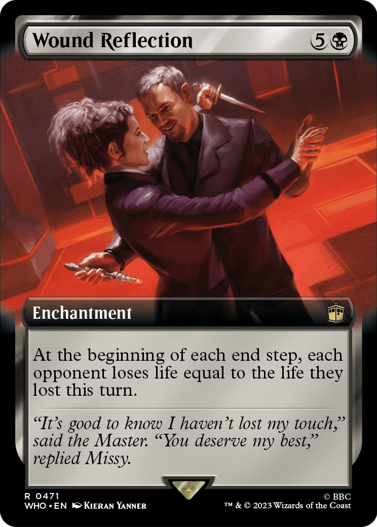 Wound Reflection (Extended Art) (WHO-471) - Doctor Who: (Extended Art) Foil