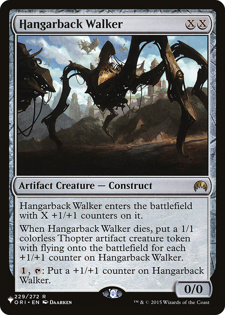 Hangarback Walker (LIST-ORI-229) - The List