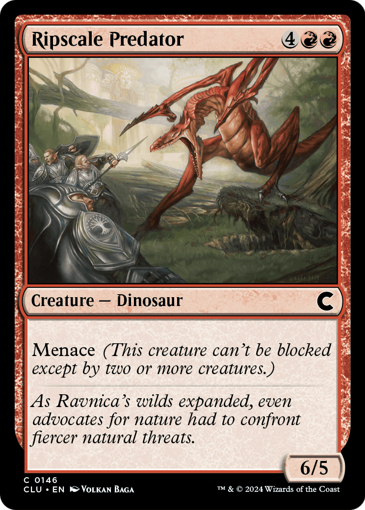 Ripscale Predator (CLU-146) - Ravnica: Clue Edition