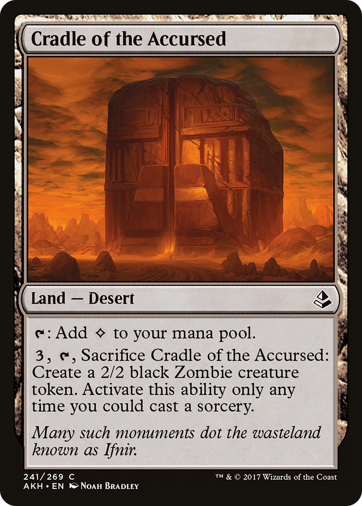 Cradle of the Accursed (AKH-241) - Amonkhet Foil