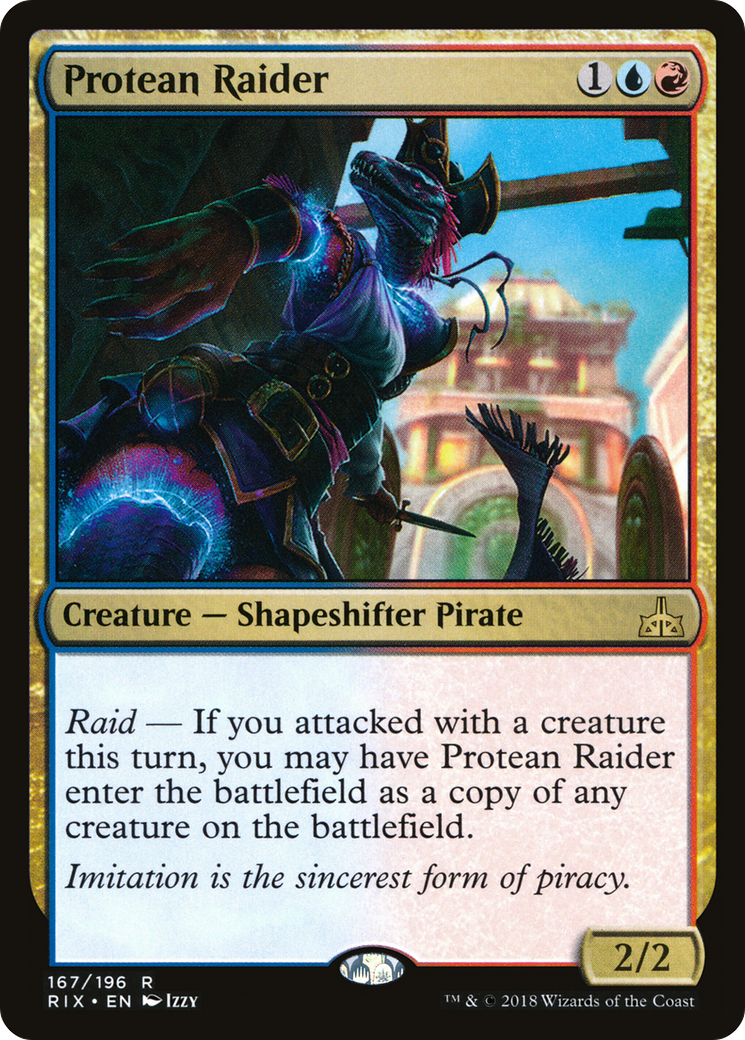 Protean Raider (RIX-167) - Rivals of Ixalan Foil