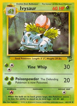 Ivysaur 044 Base Set 2 - Uncommon