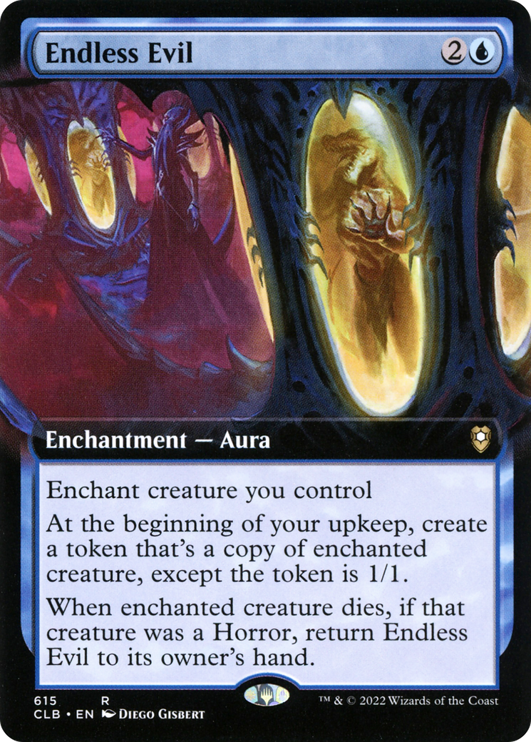 Endless Evil (Extended Art) (CLB-615) - Commander Legends: Battle for Baldur's Gate: (Extended Art)