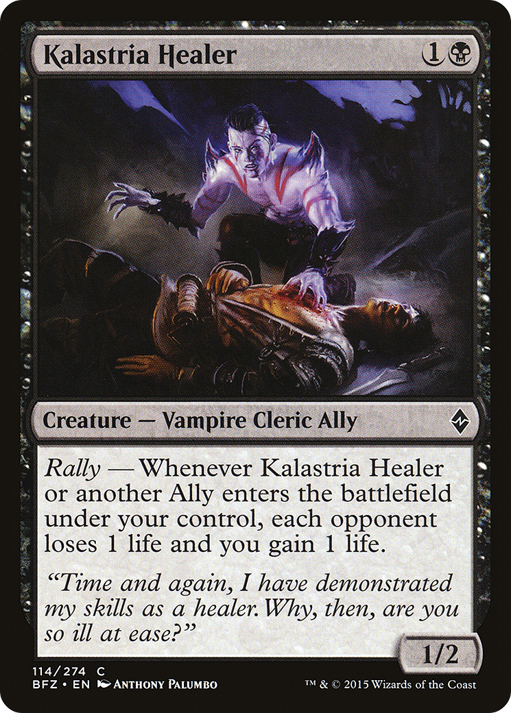 Kalastria Healer (BFZ-114) - Battle for Zendikar Foil