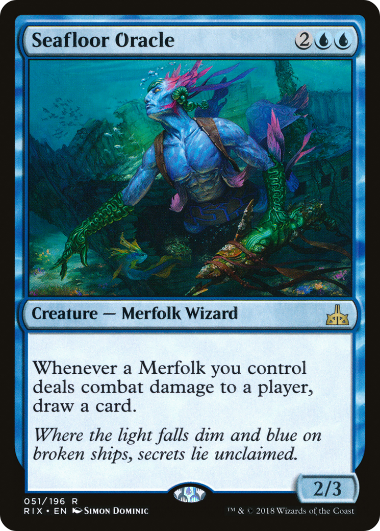 Seafloor Oracle (RIX-051) - Rivals of Ixalan