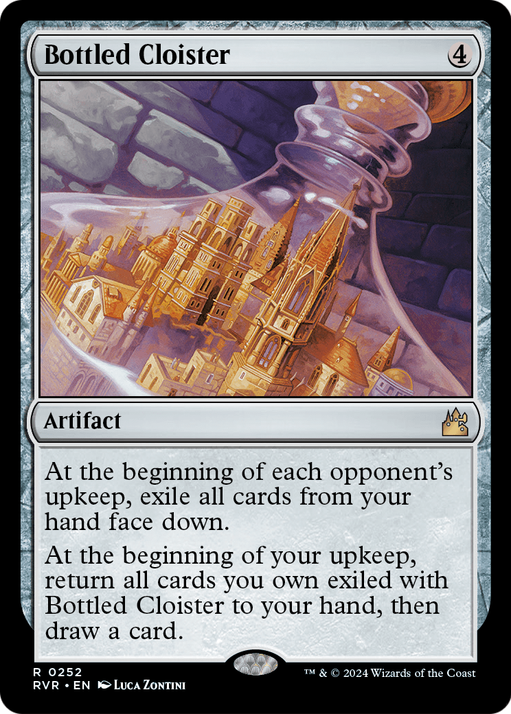 Bottled Cloister (RVR-252) - Ravnica Remastered Foil