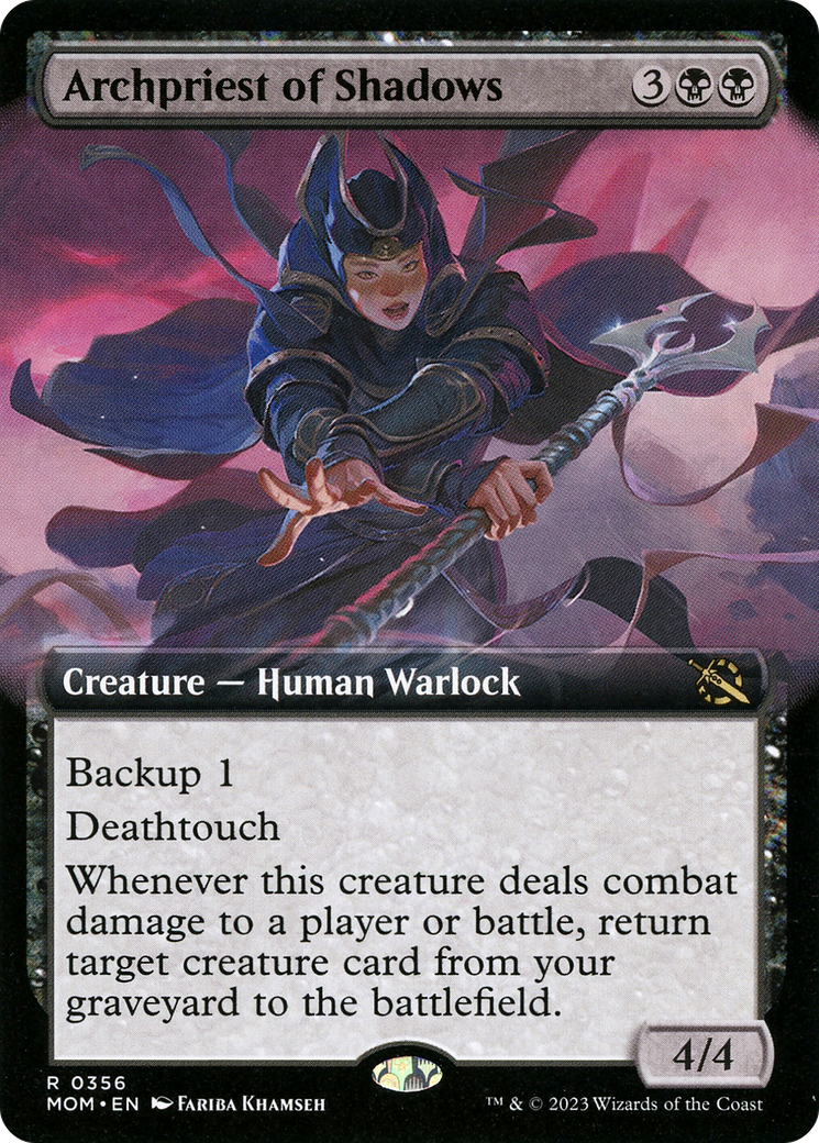 Archpriest of Shadows (Extended Art) (MOM-356) - March of the Machine: (Extended Art)