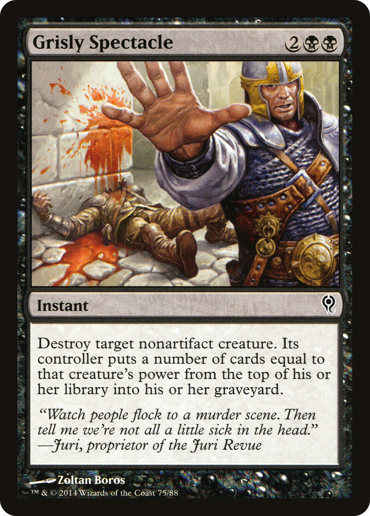 Grisly Spectacle (DDM-075) - Duel Decks: Jace vs. Vraska