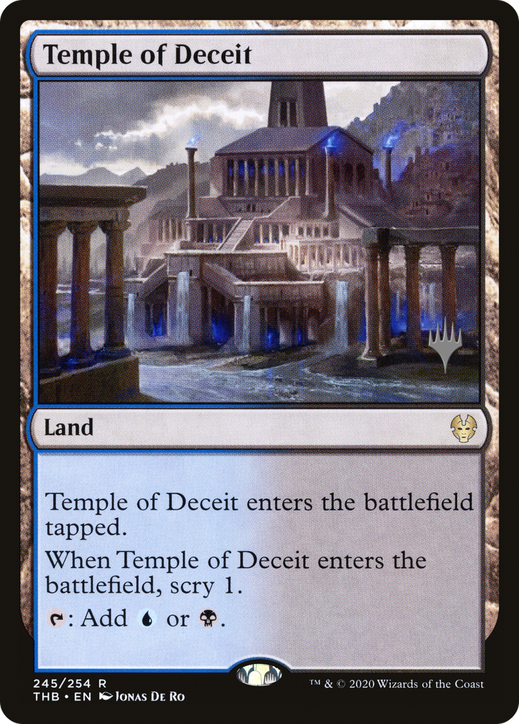 Temple of Deceit (PPTHB-245) - Theros Beyond Death Promos Foil