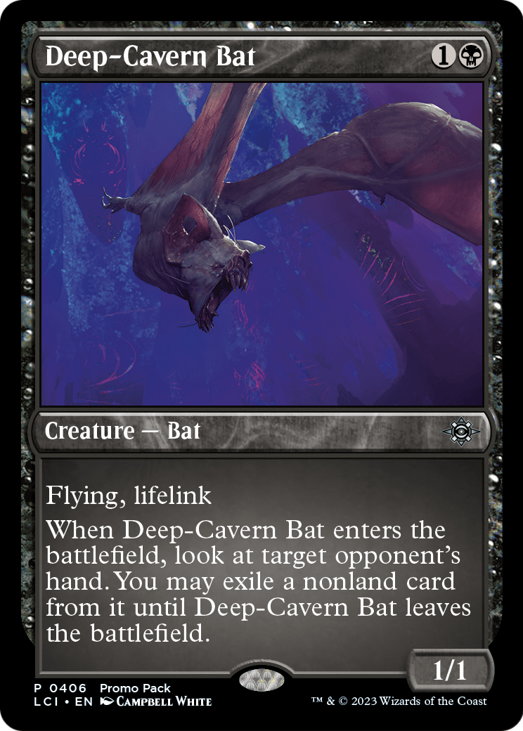 Deep-Cavern Bat (PPLCI-406) - The Lost Caverns of Ixalan Foil
